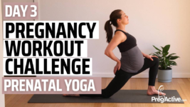 Pregnancy Yoga Workout Day 3 (Prenatal Yoga Challenge)