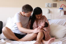 Unmedicated Hospital Birth at 41+2 with Posterior Baby and Minimal Medical Support